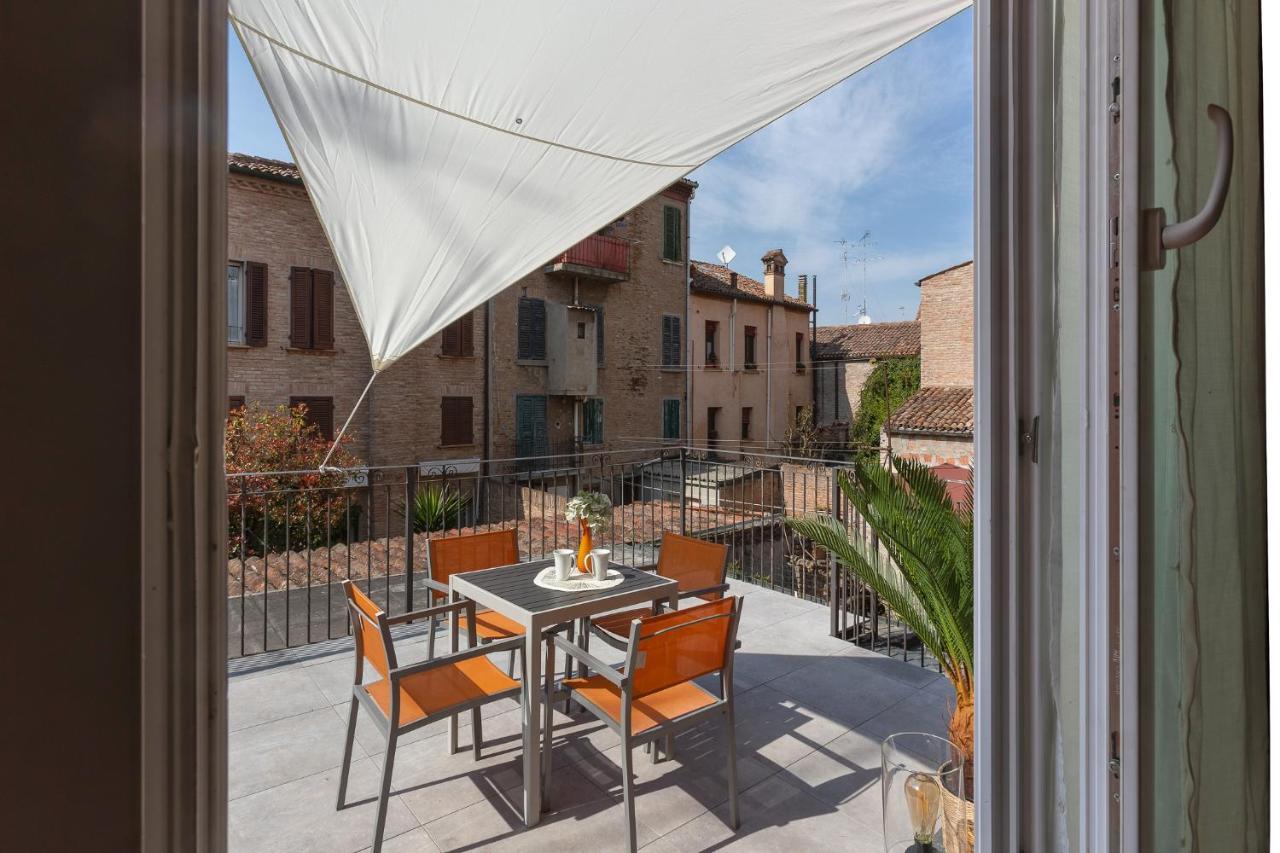 Apartamento Ferrara Casa Dell'Archivolto Con Garage Exterior foto